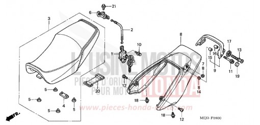 SEAT/REAR COWL CB1300A5 de 2005